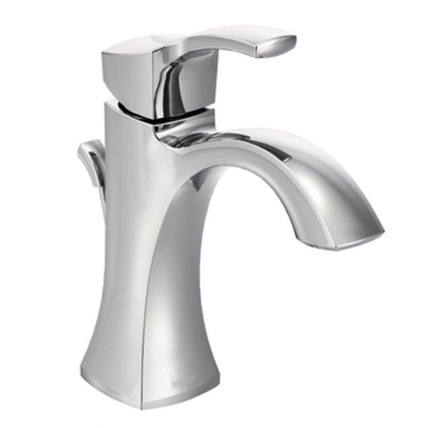 Luxury The Voss single-handle bathroom faucet in chrome (view larger). single handle bathroom faucet