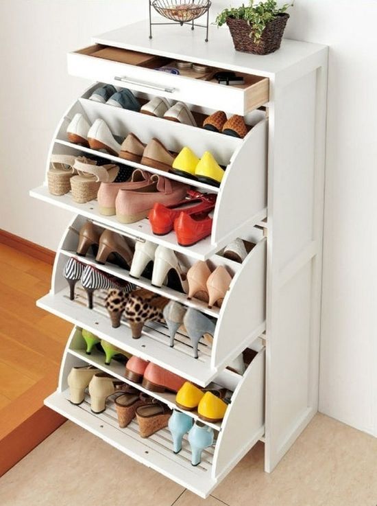 Elegant 12 Inventive Ways to Organize Your Shoes small closet shoe storage