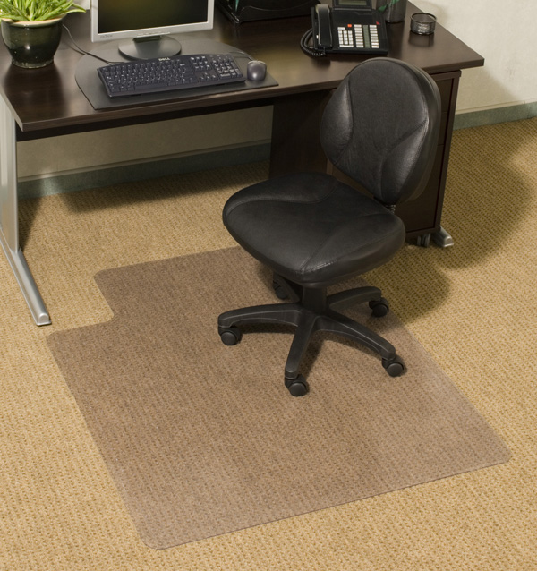 Chic Chair Mats - Carpeted Surfaces small desk chair mats for carpet