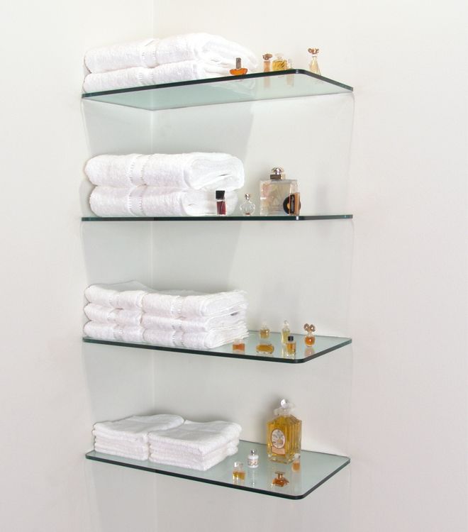 Stunning 100 Floating Shelves Perfect For Storing Your Belongings glass shelving for bathroom