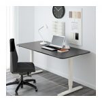 Stunning BEKANT Desk sit/stand - black-brown/white - IKEA ikea sit stand desk