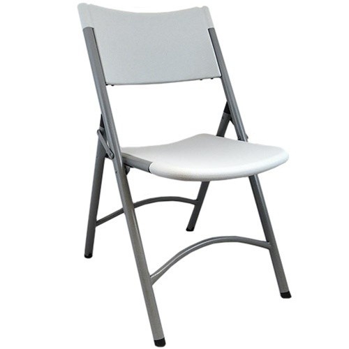 Stunning Blow Mold Plastic Folding Chairs - Grey Granite for sale at Advantage plastic folding chairs