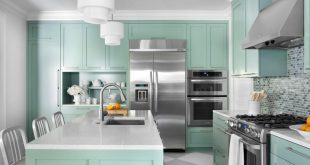 Stunning Color Ideas for Painting Kitchen Cabinets paint color ideas for kitchen cabinets