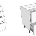 Stunning Combi and pan drawer kitchen base units kitchen base units with drawers