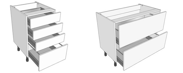 Stunning Combi and pan drawer kitchen base units kitchen base units with drawers