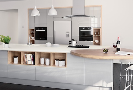 Stunning Contemporary kitchens homebase kitchen units