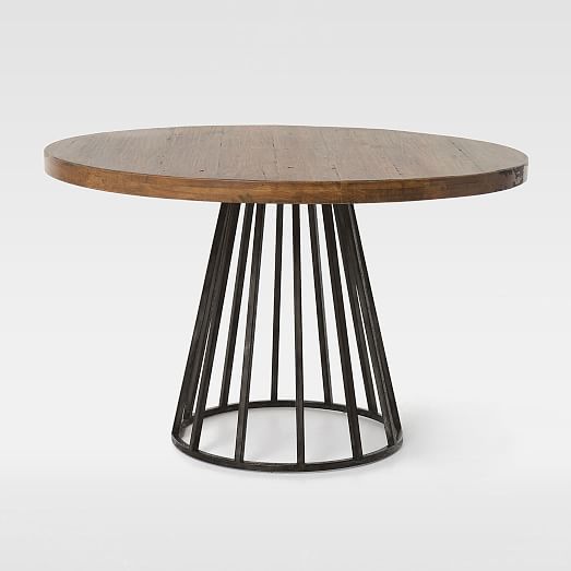 Stunning ... Copenhagen Reclaimed Wood Round Dining Table. View Larger. Roll Over reclaimed wood round dining table