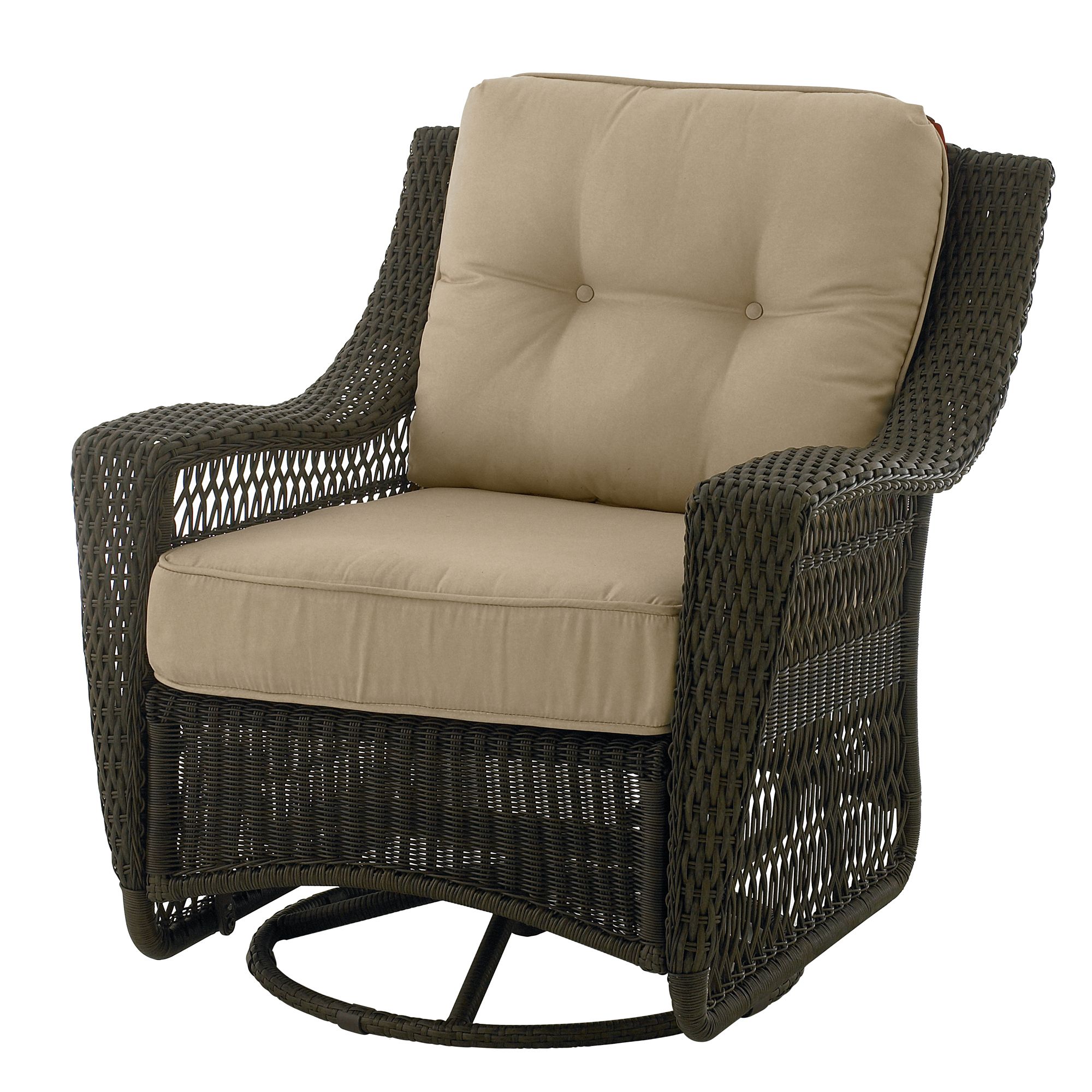 Stunning Country Living Concord Swivel Glider Patio Chair swivel glider patio chairs