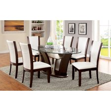 Stunning Cushing Dining Table round glass dining room sets