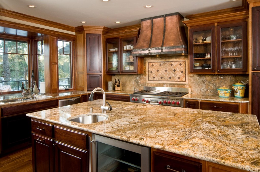 Stunning granite kitchen countertops oregon granite kitchen counters pictures