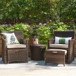 Stunning Halsted 5-Piece Wicker Small Space Patio Furniture Set - Threshold™ outdoor patio furniture sets