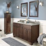Stunning ideas witching french country style bathroom vanities with a pair of framed french country style bathroom vanities