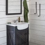 Stunning Large Rustic Bathroom Vanities With Two White Mirrors And Sconce Small  Bathroom bathroom vanities for small bathrooms