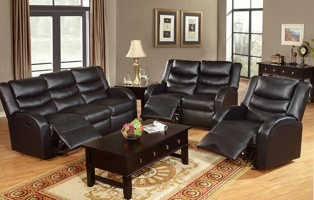 Get to Enjoy the reclining leather sofa
  in comfort and style