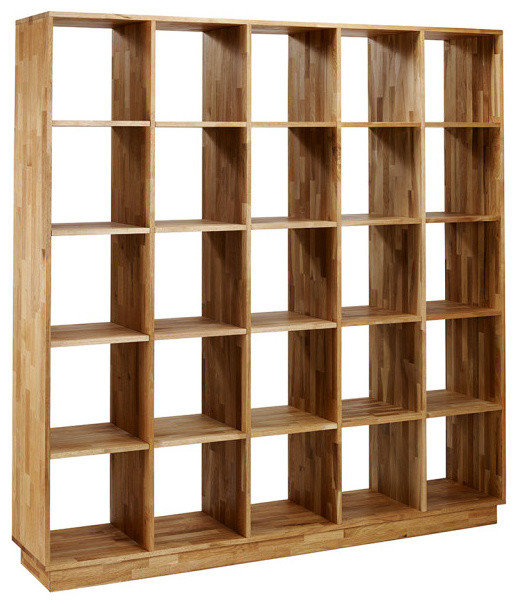 Stunning Mash Lax Solid Wood Large Modern Bookshelf modern-bookcases large wooden bookshelf