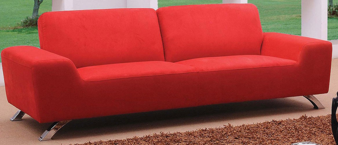 Stunning More Views red sofa set