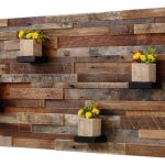 Stunning Reclaimed Barn Wood Wall Art With Shelves, 4u0027x2u0027 rustic-wall- rustic wood wall decor