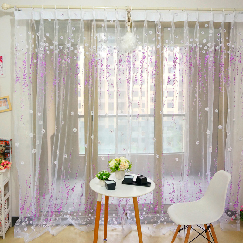 Get To Know More About The Floral Curtains