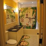 Stunning View in gallery Playful and vivid jungle theme surely lights up this kids bathroom decor ideas