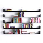 Stylish 26 Of The Most Creative Bookshelves Designs. Wall Mounted BookshelvesBedroom  ShelvesBookshelf ... wall mounted bookcase shelves