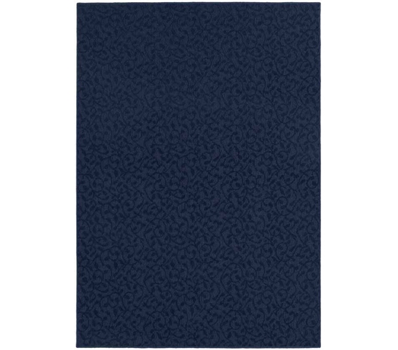 Stylish College Ivy Rug - Navy Blue navy blue rug