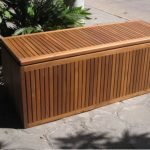 Stylish Outdoor Storage Cabinet Waterproof Teak outdoor storage box waterproof