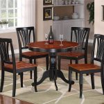 Stylish Round Marble Top Dining Table Set ... round kitchen table sets for 4
