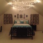 Elegant Teenage Bedroom, black, white and teal with Christmas lights and One  Direction teenage bedroom lighting ideas