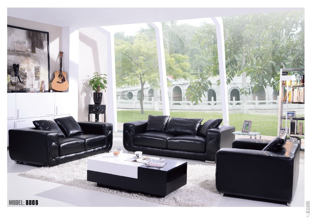 Trending 1+2+3 seater leather sofa set 2015 new design sofa furniture sofa set new design