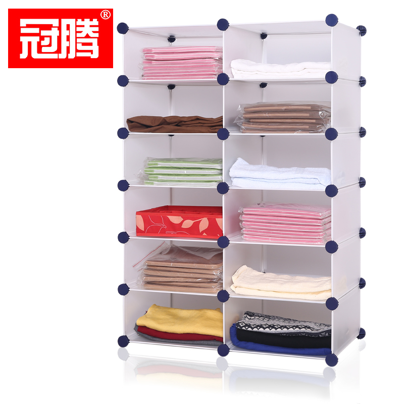 Trending Aliexpress.com : Buy Guanteng cabinet wardrobe cabinet 12 grid storage rack plastic racks for clothes