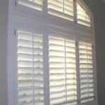 Trending Arched Eyebrow windows are no problem for Plantation Shutters. arch window shade
