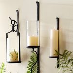 Trending Artisanal Wall-Mount Candleholder | Pottery Barn wall mounted candle holders