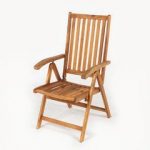 Trending Ellister Portland FSC Acacia Reclining Armchair wooden garden recliners