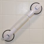 Trending Four Inch Tile Suction Grab Bar BMBC600 suction cup bathroom grab bars