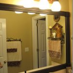 Trending Full Size of Bathroom Black Rectangle Framed Bathroom Mirrors Iron Towel framed bathroom vanity mirrors