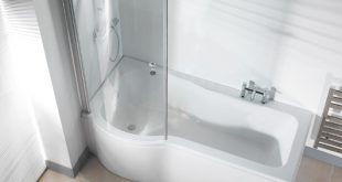 Trending Galaxia Shower Bath With Glass Screen and Panel p shaped bath shower screen