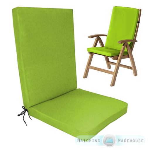 Trending Highback Garden Dining Chair Cushion Pad Outdoor Furniture High garden furniture cushions