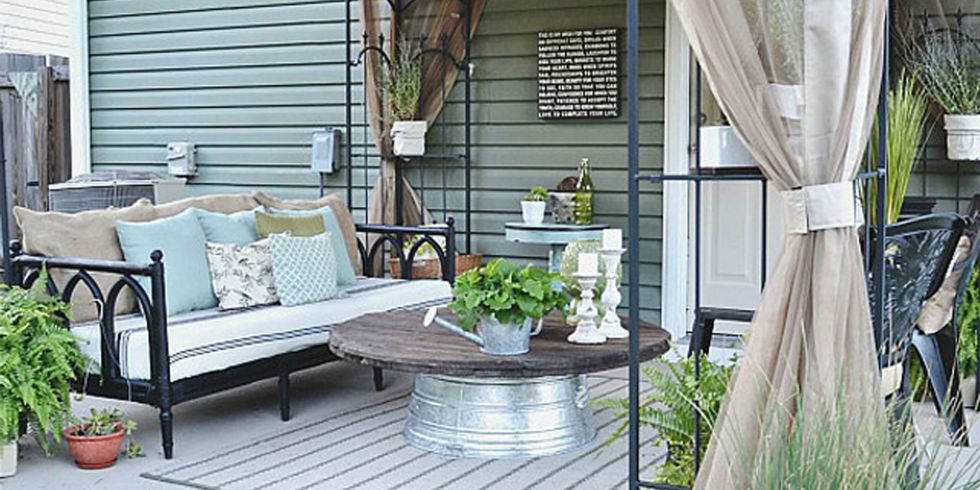 Trending Liz Marie Blog Patio Before and After - Patio Decorating Ideas patio decorating ideas