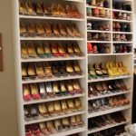 Trending Shoe wall in Walk in Closet wooden shoe racks for closets