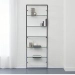 Trending tesso chrome 84 wall mounted bookcase