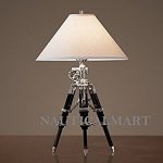 Elegant ROYAL MARINE TRIPOD TABLE LAMP tripod table lamp