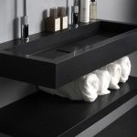 Unique Bathroom Sinks this idea would be great for our main bath. Two shelves modern bathroom sinks