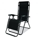 Unique Caravan Sports Infinity Zero Gravity Chair, Black zero gravity chair recliner