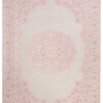 Unique Fables Malo Ivory/Pink Area Rug pink area rug