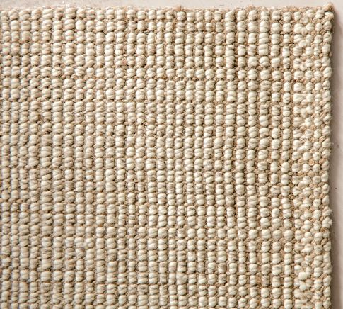 Unique Soft, fast-growing jute is bouclé-woven by hand over a base of unbleached soft natural fiber rugs