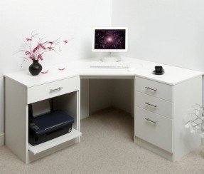 Unique white corner computer desk white corner computer desk