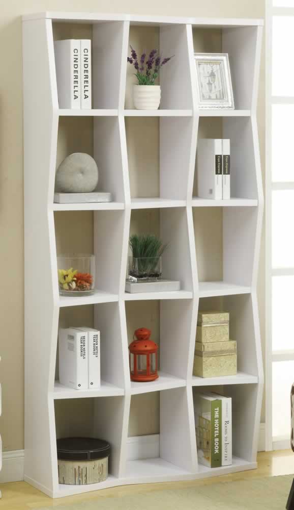 Modern bookshelf to bring out  the book worm in you