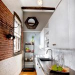 Popular Rustic Modern Loft Kitchen very small kitchen design ideas