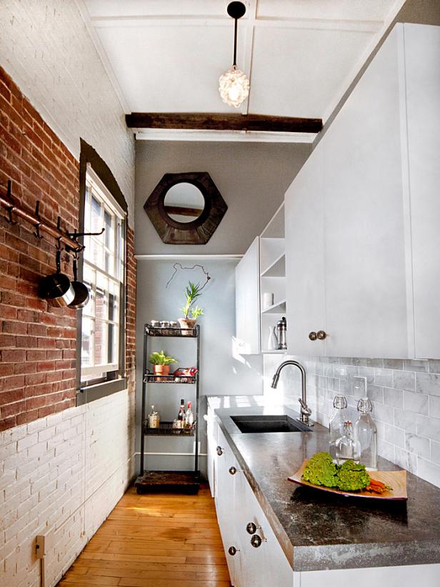 Popular Rustic Modern Loft Kitchen very small kitchen design ideas
