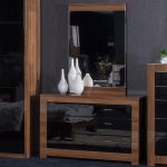 Elegant Beauteous Fireplace Modular Bedroom Furniture Collection Whole. Modern Black  High Gloss ... walnut black gloss bedroom furniture